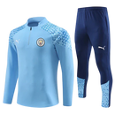 Conjunto de Treino do Manchester City 23/24 Azul