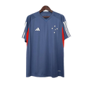 Camisa Cruzeiro Treino Azul 24/25 - Adidas Torcedor Masculina