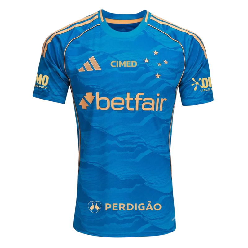 Camisa Cruzeiro III Todos Patrocínios 25/26 - Adidas Torcedor Masculina