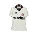 Camisa Corinthians Titular 1996 - Versão Retrô Branca Suvinil