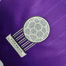 Camisa Real Madrid Away 2006/07 Adidas Retrô - Roxa