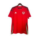 Camisa País de Gales Home 24/25 - Adidas Torcedor Masculina Lançamento