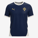 Camisa Portugal Treino Azul 25/26 - Puma Versão Torcedor Masculina