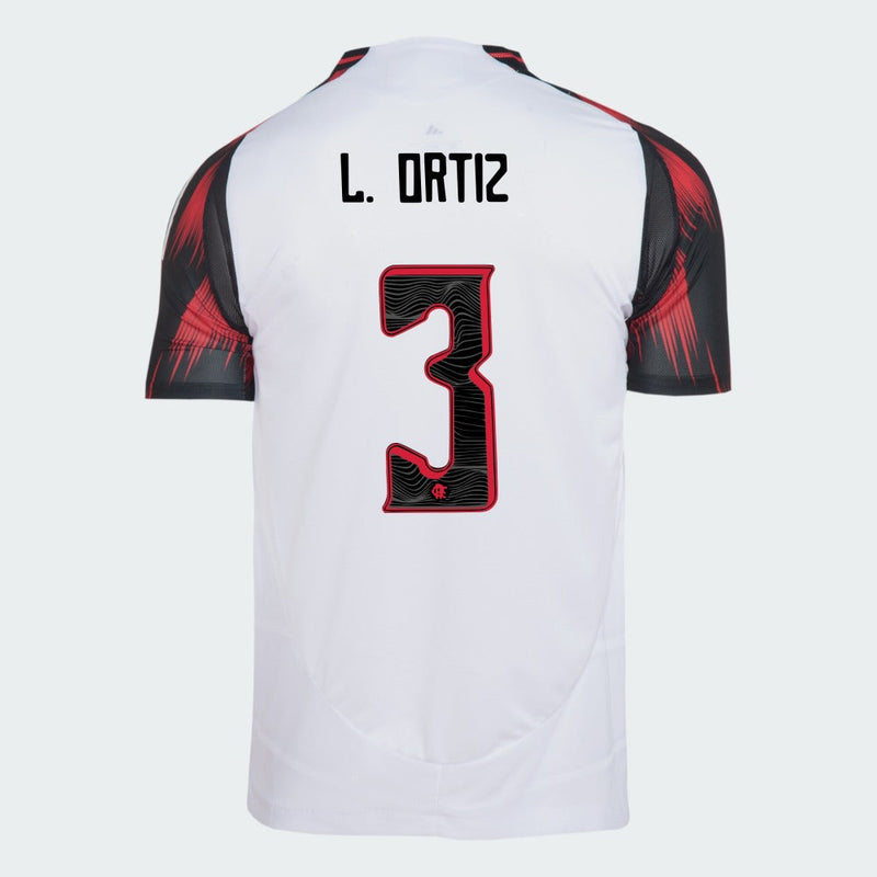 Camisa Flamengo Away 25/26 LÉO ORTIZ N° 3