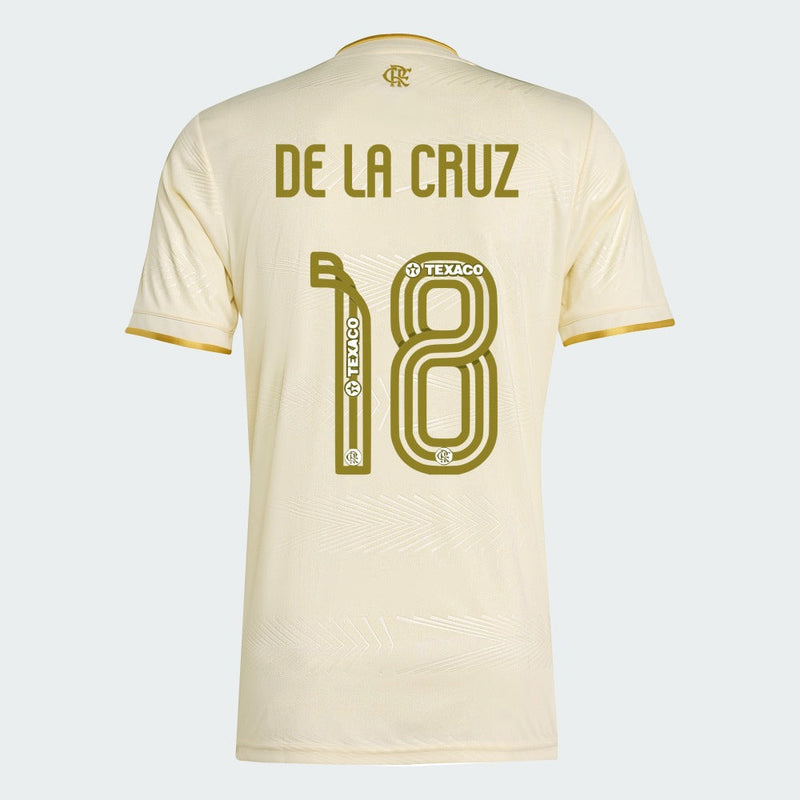 Camisa Flamengo Third 25/26 DE LA CRUZ N° 18