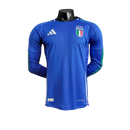 Camisa Itália Home Manga Comprida 24/25 - Adidas Versão Jogador