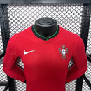 Camisa Portugal Home Manga Comprida 24/25 - Nike Versão Jogador