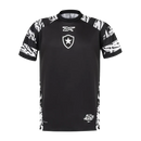 Camisa Botafogo Pré-Jogo 25/26 - Torcedor Reebok Masculino - Preto