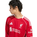 Camisa Liverpool Home Manga Comprida 25/26 - Adidas Torcedor Masculina