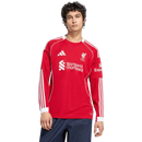 Camisa Liverpool Home Manga Comprida 25/26 - Adidas Torcedor Masculina