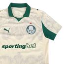 Camisa Palmeiras Mundial de Clubes 25/26 - Jogador Puma X Kidsuper Masculino - Bege e Verde