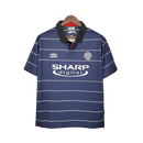 Camisa Manchester United Retrô 1999/2000 Azul - Umbro
