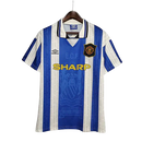 Camisa Manchester United Retrô 1994/1996 Azul e Branca - Umbro
