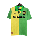 Camisa Manchester United Retrô 1992/1994 Verde e Amarela - Umbro
