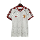 Camisa Manchester United Retrô 1991 Branca - Adidas