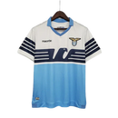 Camisa Retrô Lazio Macron 2018/19 Masculino Branco e Azul