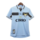 Camisa Lazio Retrô 1999/2000 Azul e Preta - Puma