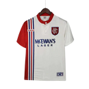 Camisa Glasgow Rangers Retrô 1996/1997 Branca - Adidas
