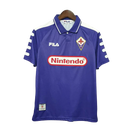 Camisa Retrô Fiorentina I Home Fila 1998/99 Masculino Roxo