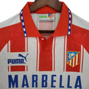 Camisa Atlético de Madrid Retrô 1994/1995 Branca e Vermelha - Puma
