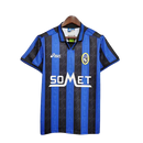 Camisa Retrô Atalanta Asics 1996/97 Masculino Azul